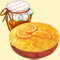 Апельсиновый пирог: иконка