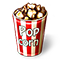 Классический попкорн: иконка