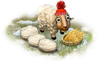 Новогодняя овца